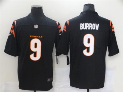 Cincinnati Bengals #9 Joe Burrow Black Vapor Limited Jersey
