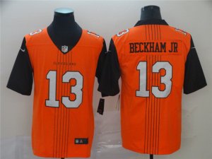 Cleveland Browns #13 Odell Beckham Jr. Orange City Edition Limited Jersey