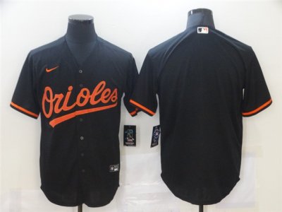 Baltimore Orioles Blank Black Cool Base Team Jersey