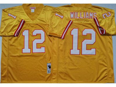Tampa Bay Buccaneers #12 Doug Williams Throwback Orange Jersey