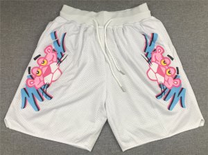 Miami Heat x Pink Panther Just Don White Basketball Shorts