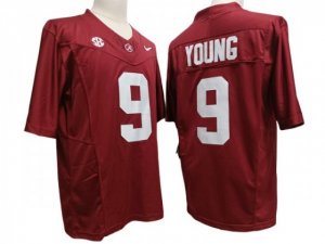 NCAA Alabama Crimson Tide #9 Bryce Young Red Vapor F.U.S.E. Limited Jersey