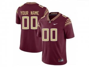NCAA Florida State Seminoles Custom #00 Red College Football Jersey