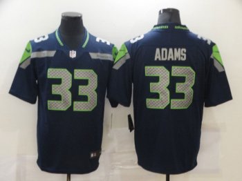 Seattle Seahawks #33 Jamal Adams Blue Vapor Limited Jersey