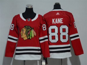 Women's Youth Chicago Blackhawks #88 Patrick Kane Red Jersey
