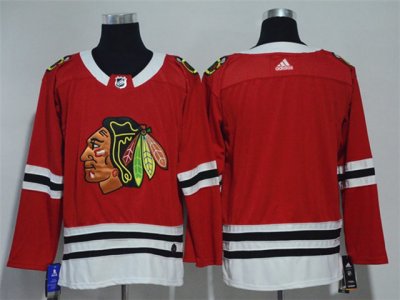 Chicago Blackhawks Blank Red Team Jersey
