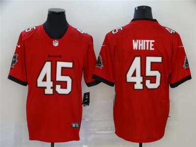 Tampa Bay Buccaneers #45 Devin White Red Vapor Limited Jersey