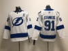 Youth Tampa Bay Lightning #91 Steven Stamkos White Jersey
