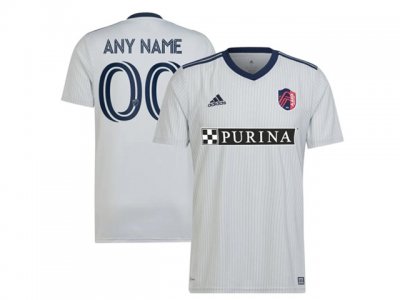 Club St Louis City SC #00 White 2023/24 Soccer Custom Jersey