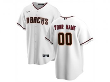 Arizona Diamondbacks #00 White Cool Base Custom Jersey