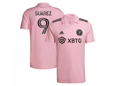 Inter Miami CF #9 SUAREZ Pink 2023/24 Home Jersey