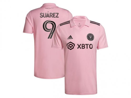 Inter Miami CF #9 SUAREZ Pink 2023/24 Home Jersey