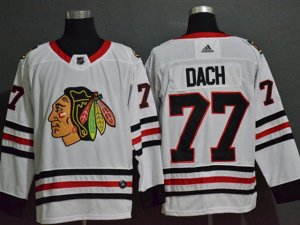 Chicago Blackhawks #77 Kirby Dach White Jersey