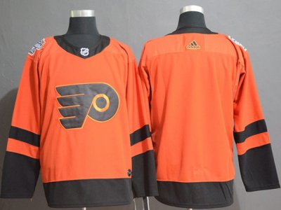 Philadelphia Flyers Blank Orange 2019 Stadium Series Team Jersey
