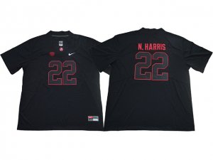 NCAA Alabama Crimson Tide #22 Najee Harris Black College Football Jersey