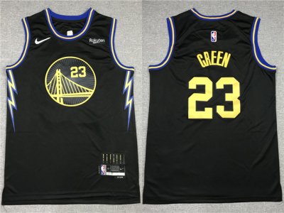 Golden State Warriors #23 Draymond Green 2021-22 Black City Edition Swingman Jersey