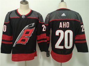 Carolina Hurricanes #20 Sebastian Aho Black Jersey