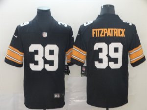Pittsburgh Steelers #39 Minkah Fitzpatrick Alternate Black Vapor Limited Jersey