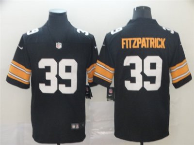Pittsburgh Steelers #39 Minkah Fitzpatrick Alternate Black Vapor Limited Jersey