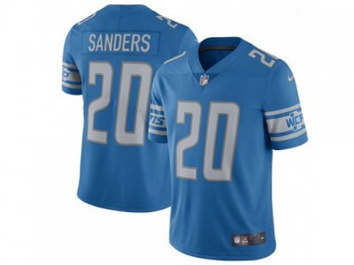 Detroit Lions #20 Barry Sanders Blue Vapor Limited Jersey