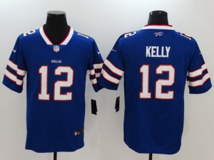 Buffalo Bills #12 Jim Kelly Blue Vapor Limited Jersey