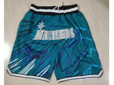 Seattle Mariners Just Don Mariners Green Sublimated Baseball Shorts