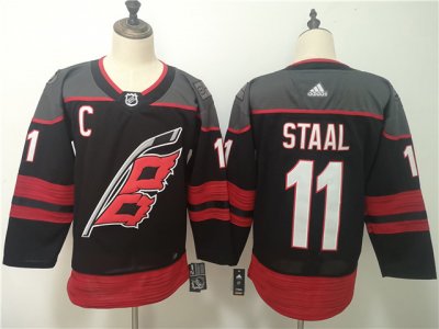 Carolina Hurricanes #11 Jordan Staal Black Jersey