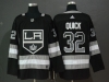 Los Angeles Kings #32 Jonathan Quick Black Drift Fashion Jersey