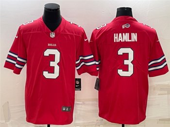 Buffalo Bills #3 Damar Hamlin Alternate Red Vapor Limited Jersey