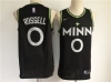Minnesota Timberwolves #0 D'Angelo Russell 2020-21 Black City Edition Swingman Jersey